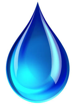 blue-teardrop